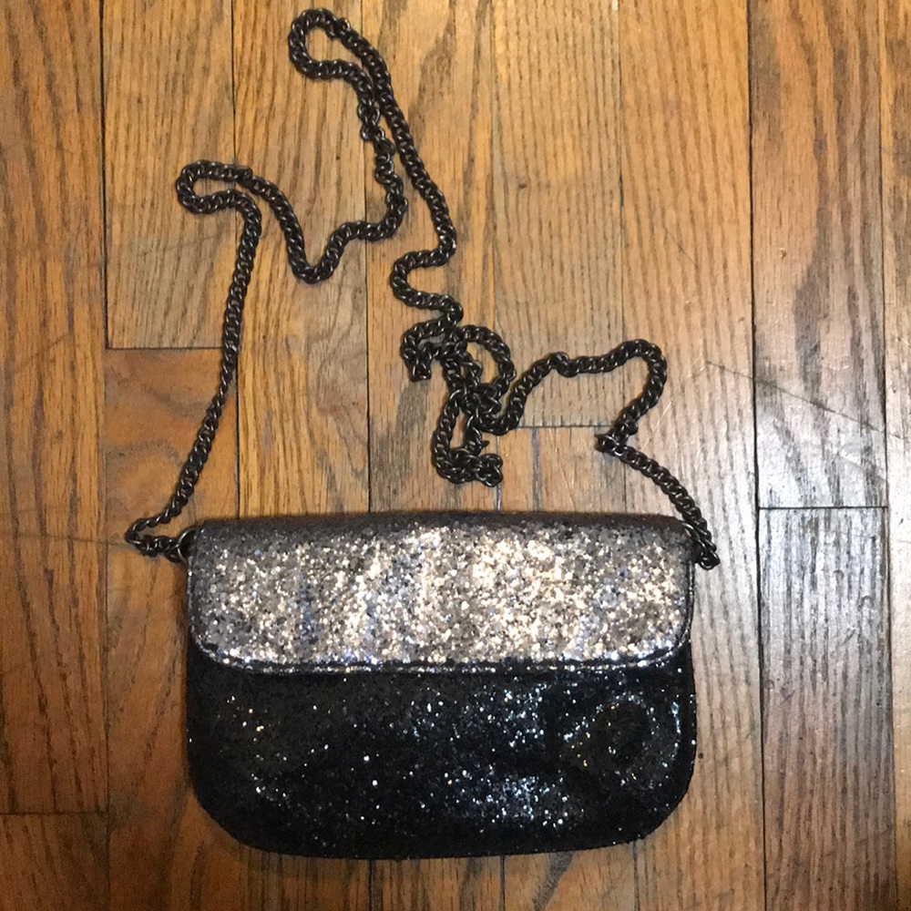 JCrew sequin clutch